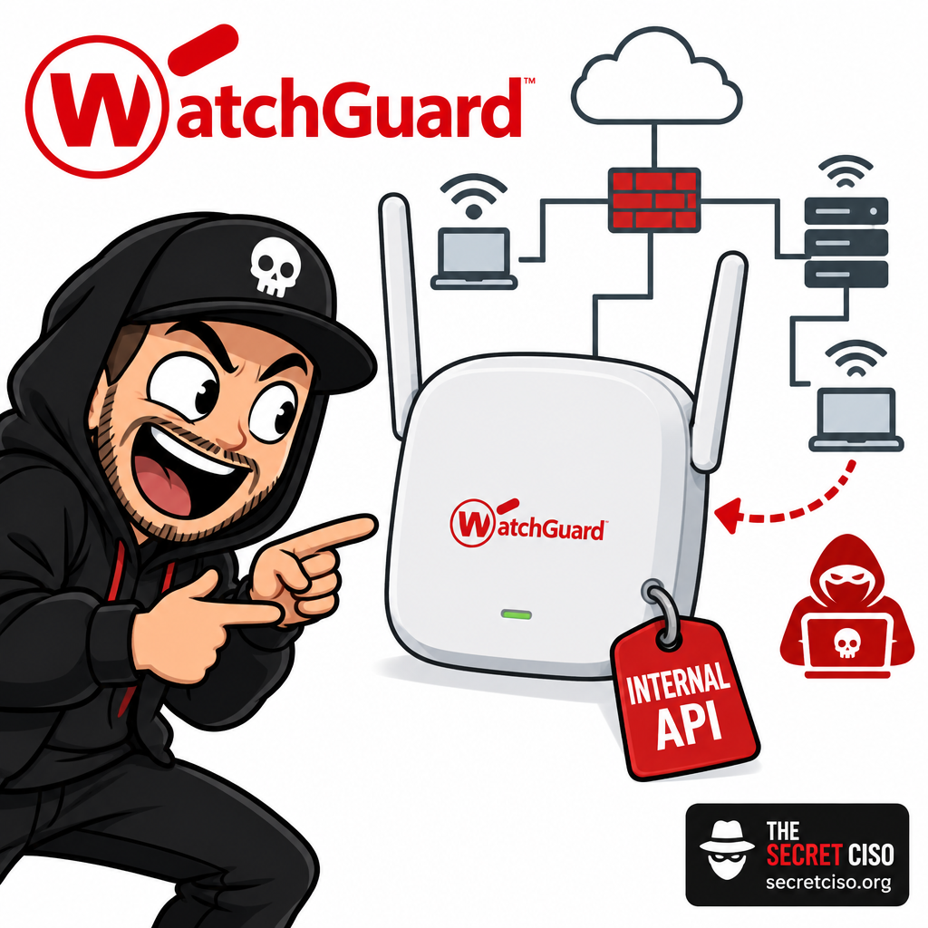 WatchGuard AP internal API command injection patch
