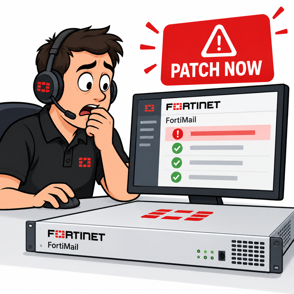 Fortinet FortiMail critical CVE patch alert