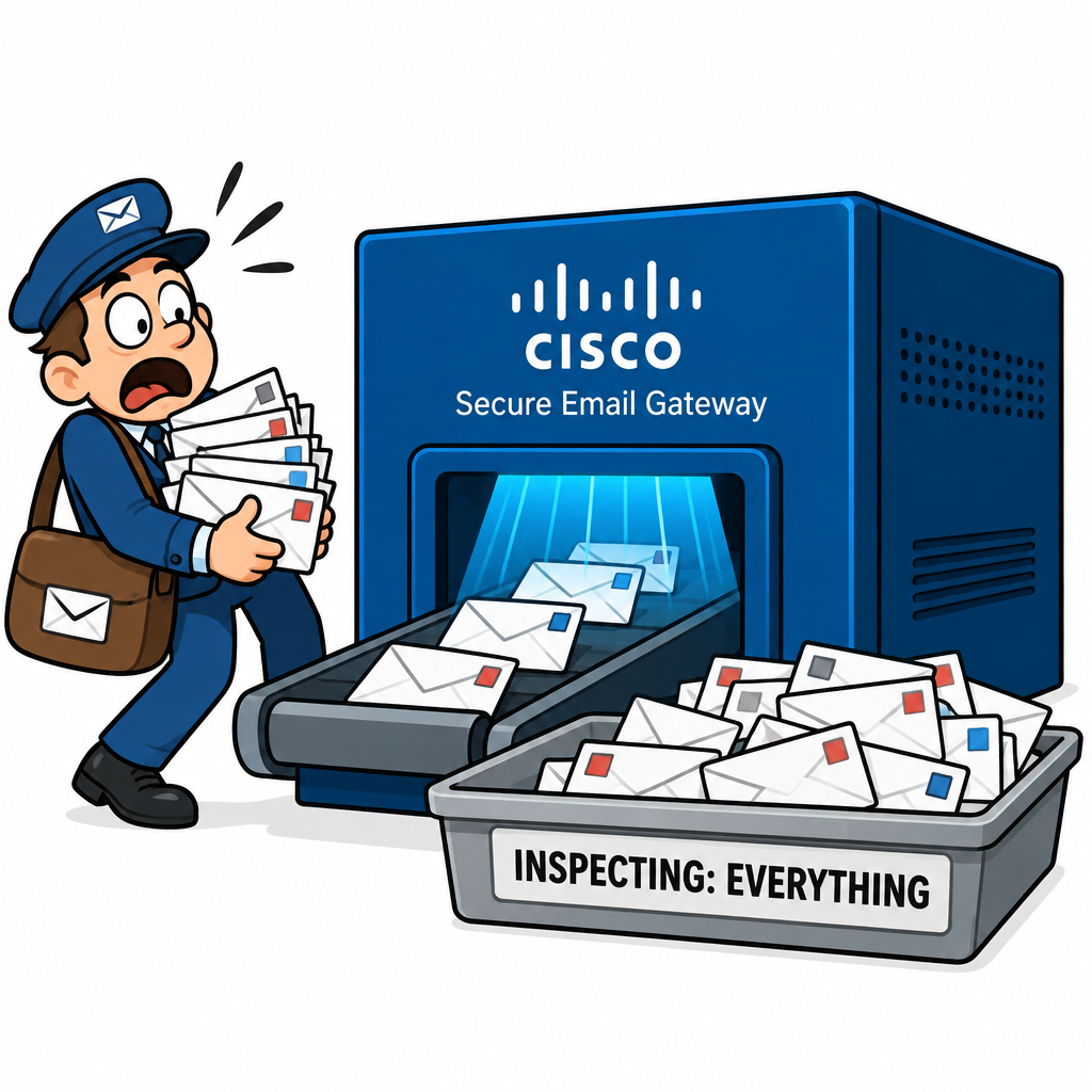 Cisco Secure Email Gateway exploited CVE