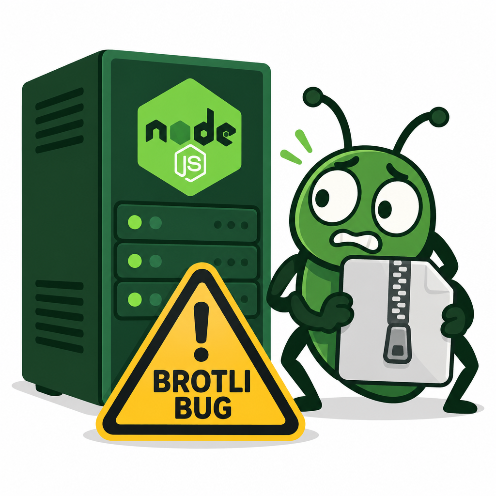 Node.js Brotli decoder CVE-2026-111497