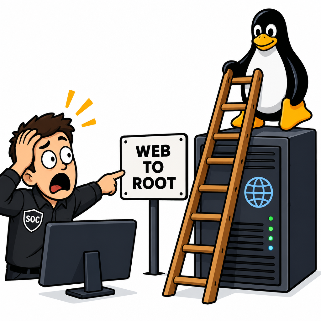 Linux kernel CVE-2026-46300 chained with PHP2Shell