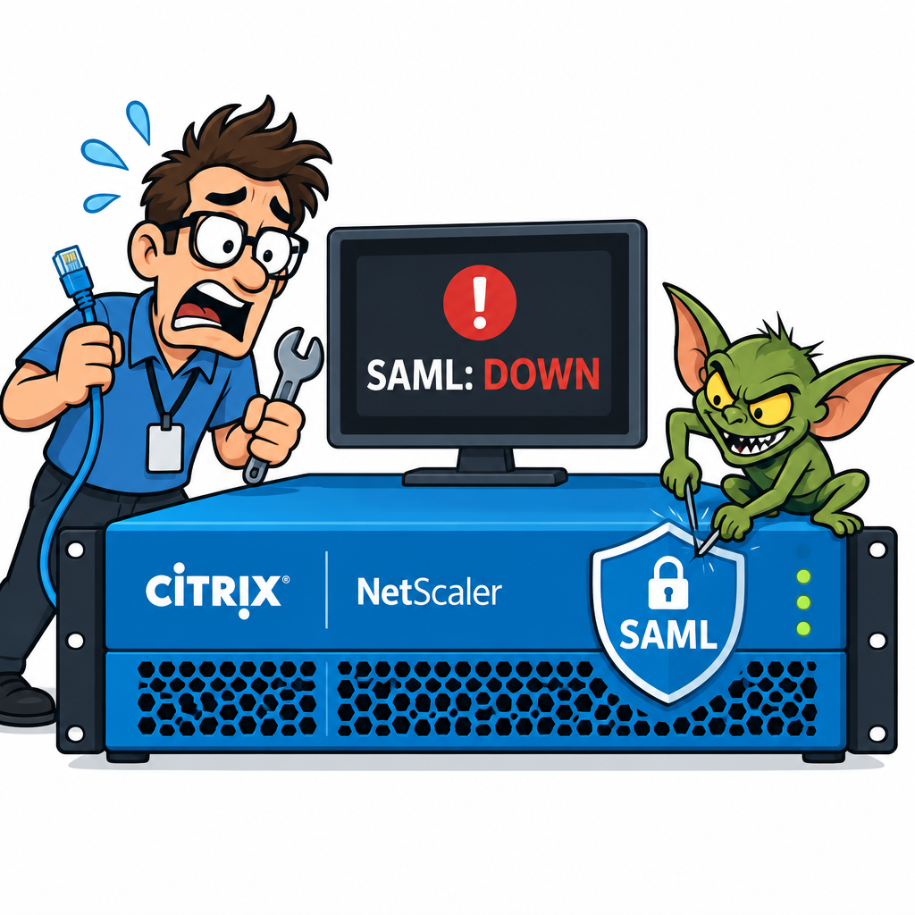Citrix NetScaler SAML vulnerability CVE-2026-88779