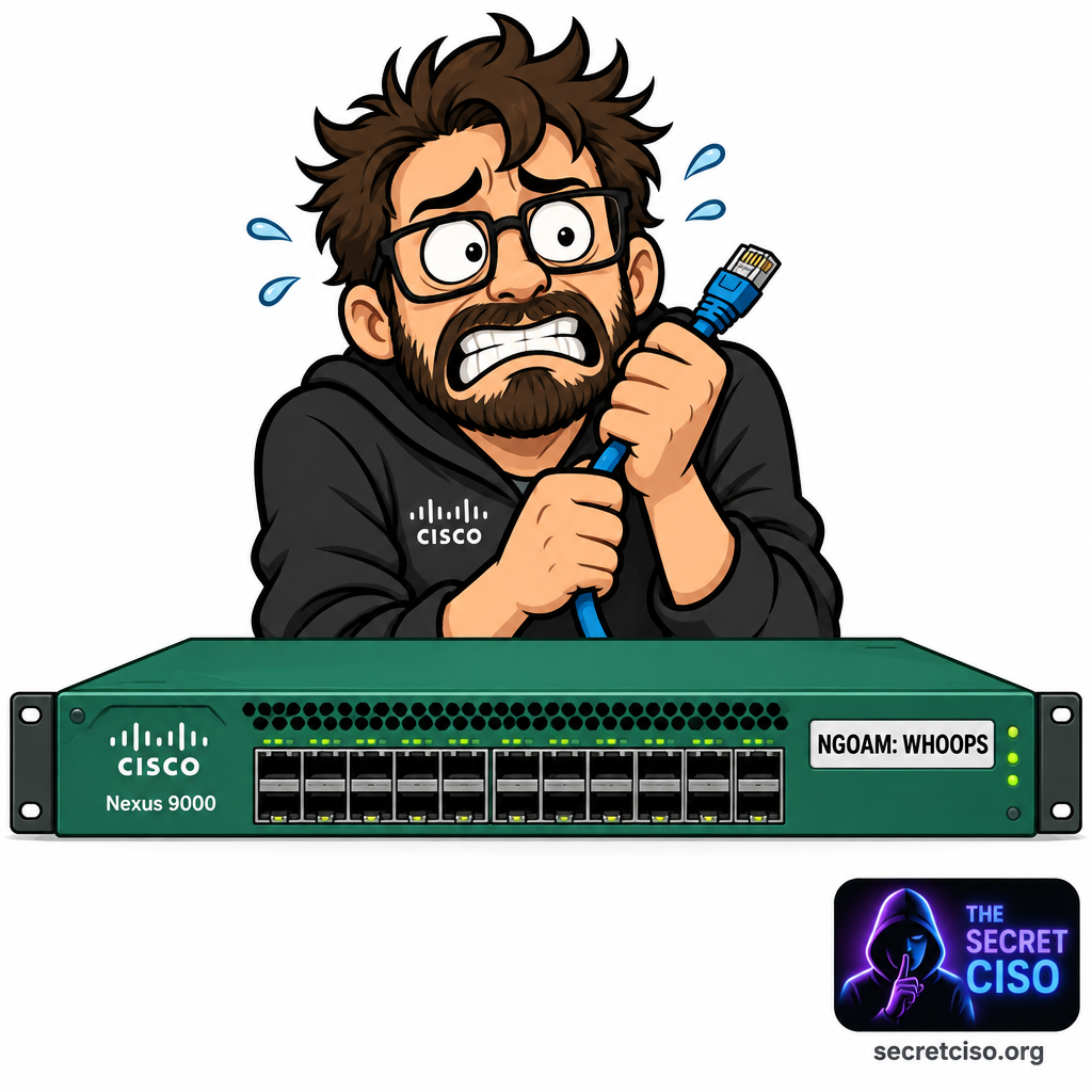 Cisco Nexus 9000 NGOAM RCE CVEs
