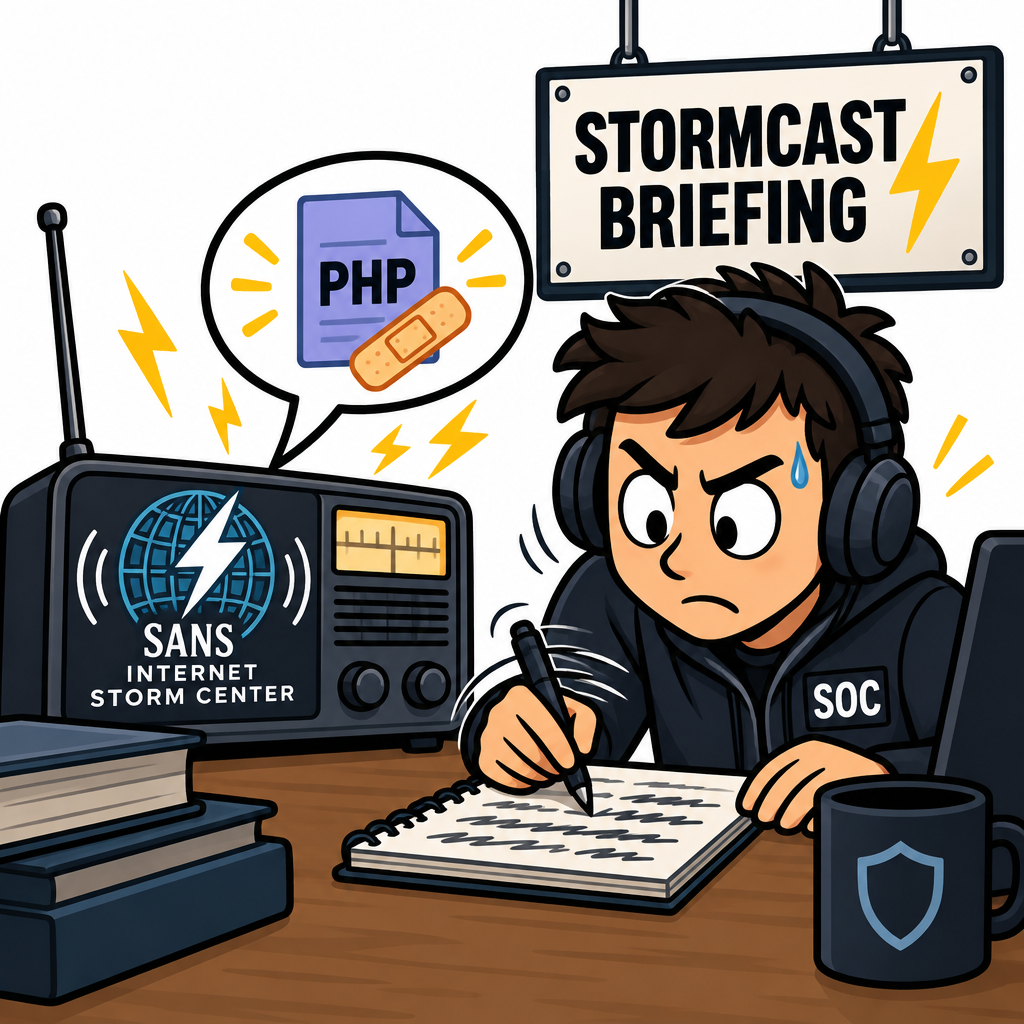 SANS Stormcast daily briefing episode