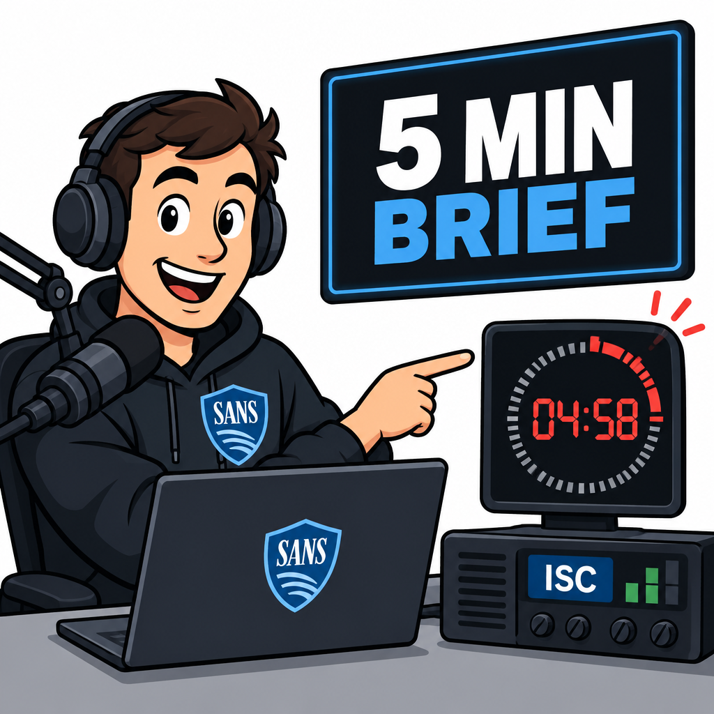 SANS Stormcast daily security briefing