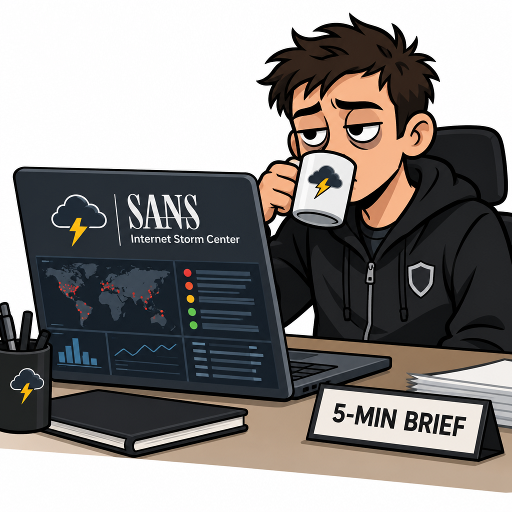 SANS ISC Stormcast episode