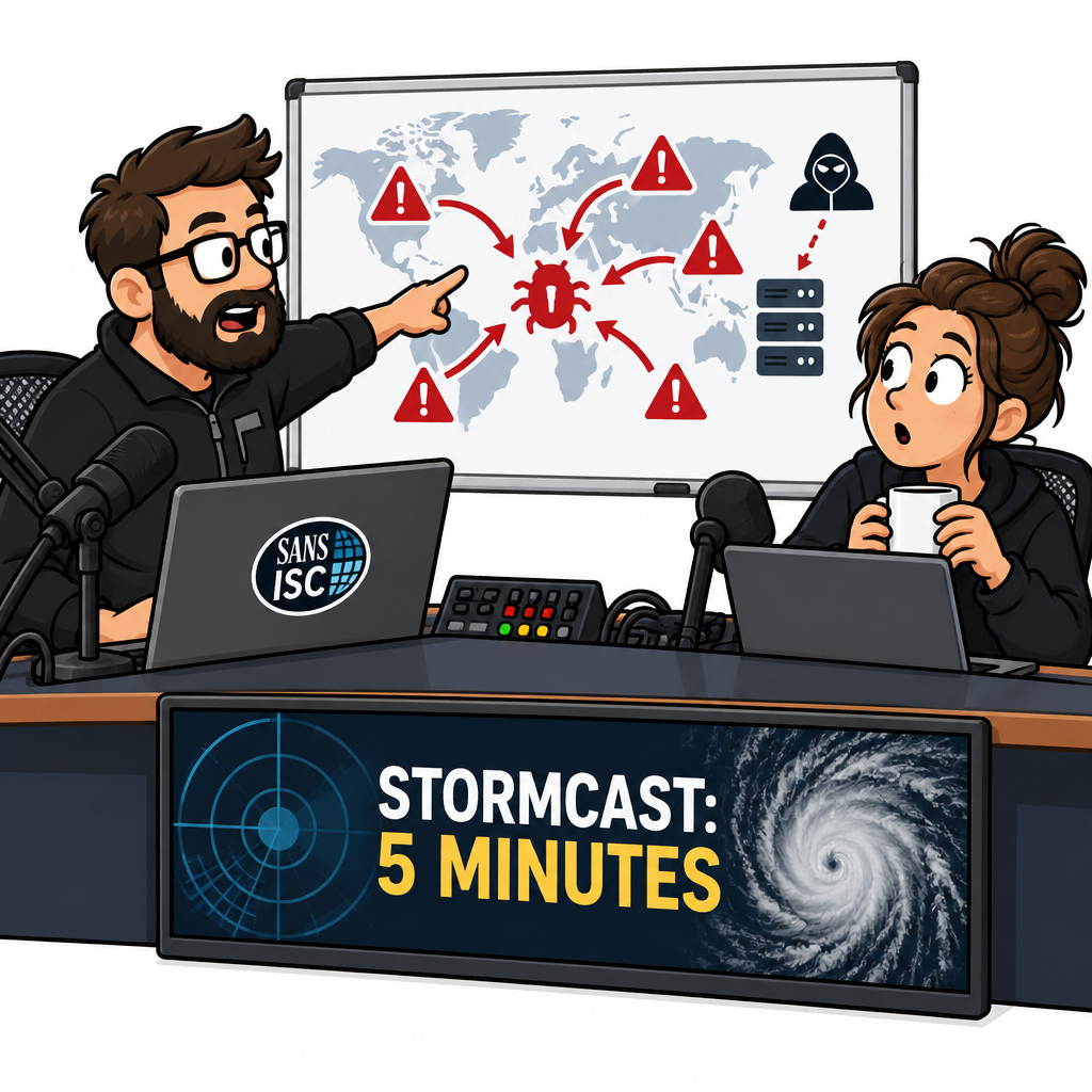 SANS Stormcast daily briefing episode