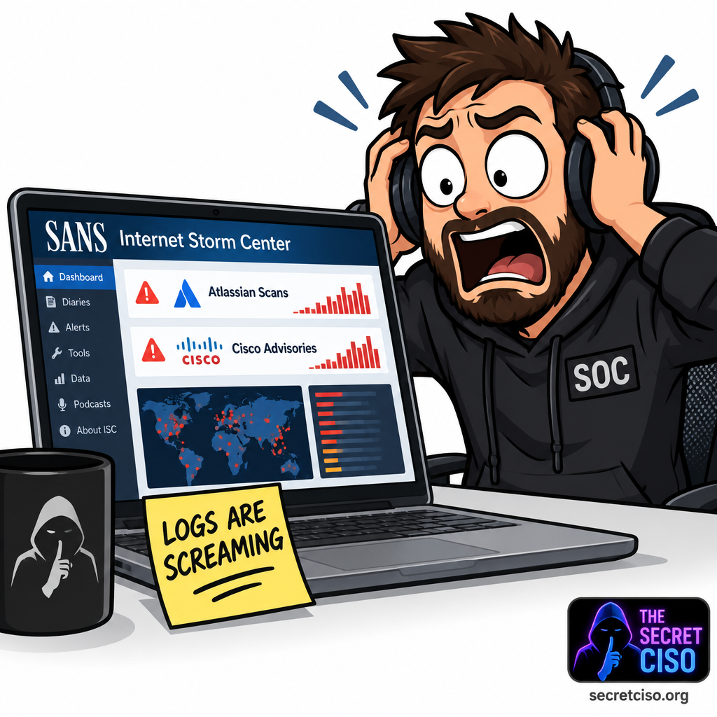SANS Stormcast Oct 8 2026 episode topics