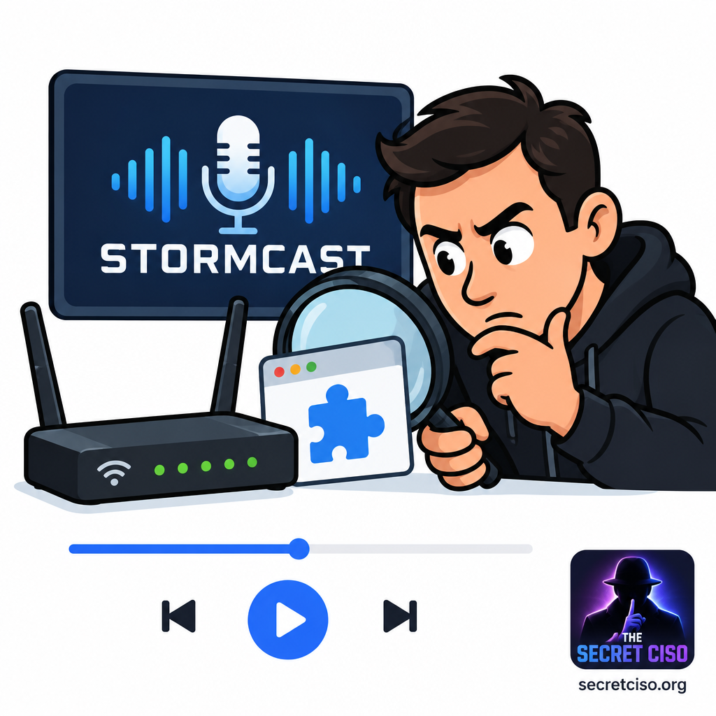SANS Stormcast episode on MikroTik and Poper Blocker