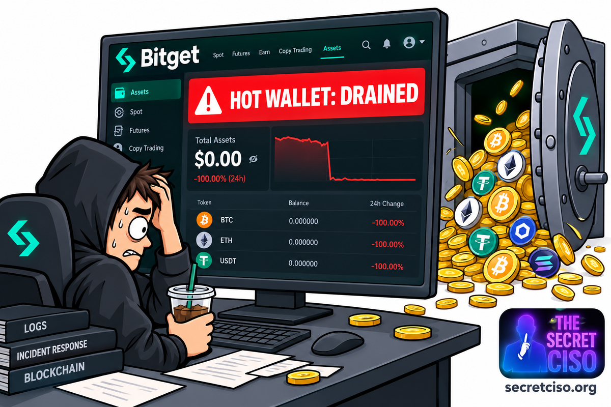 Bitget exchange hack and stolen funds
