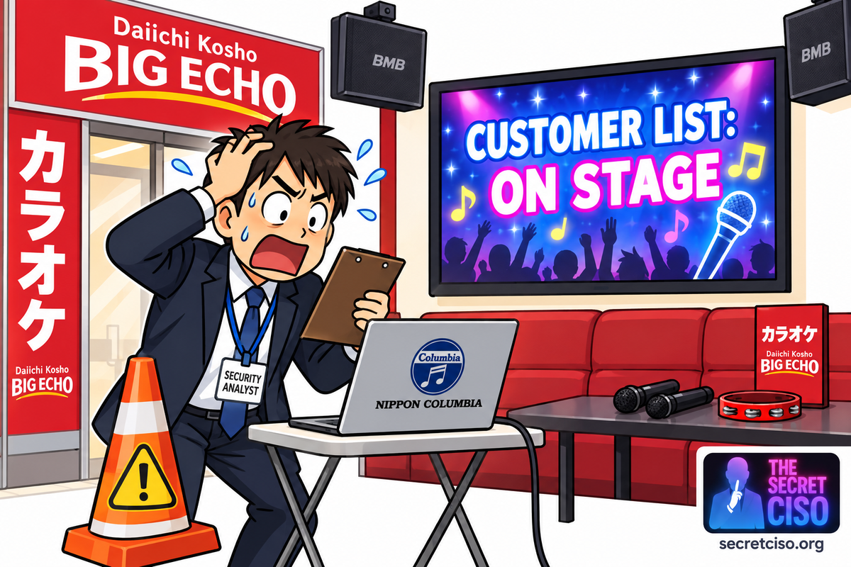 Daiichi Kosho karaoke customer records exposure via Nippon Columbia contractor