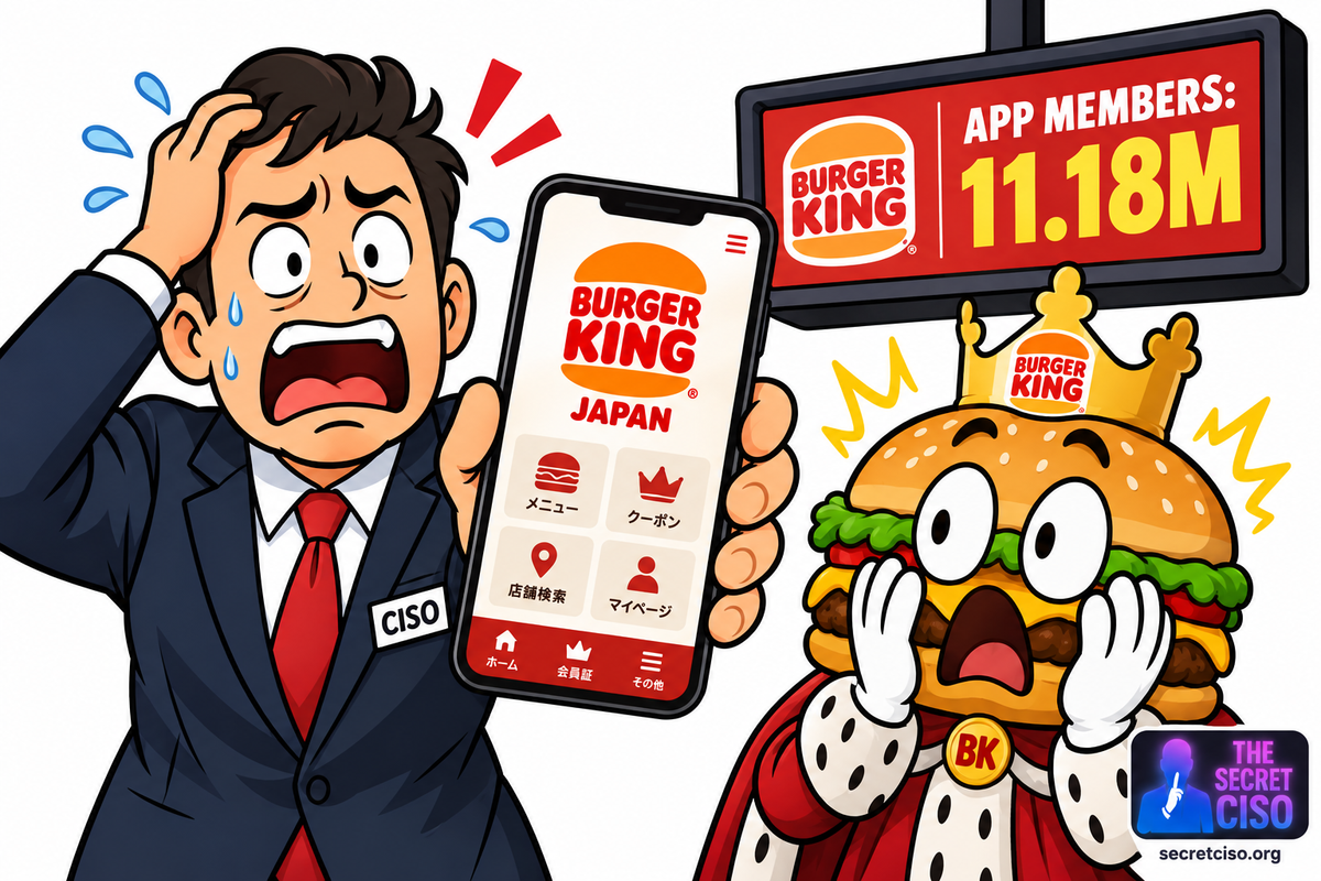 Burger King Japan official app data breach