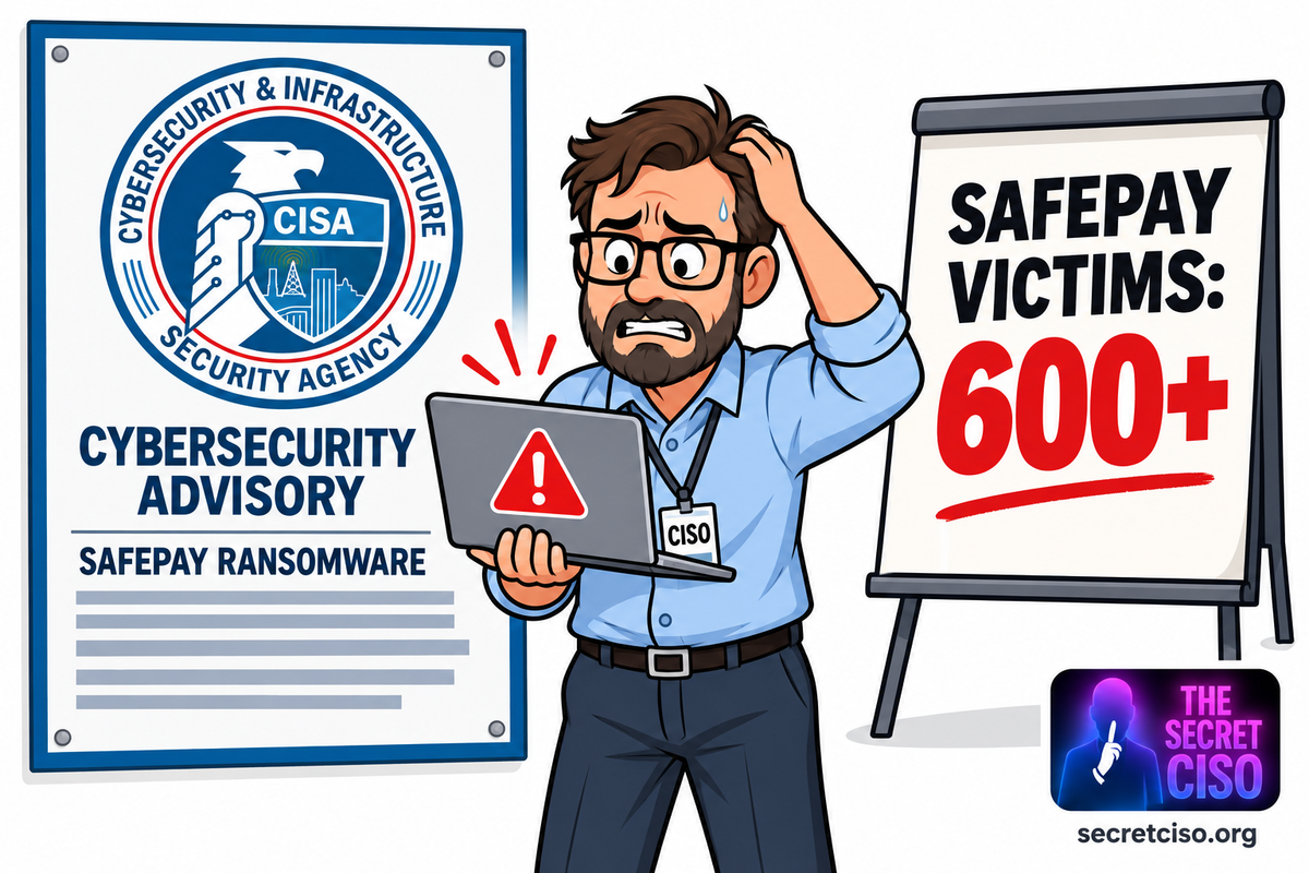 SafePay ransomware advisory with 600+ victims