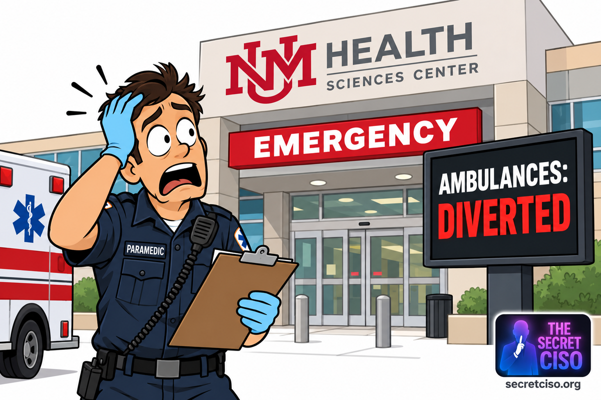 UNM Health ransomware claim and ambulance diversion