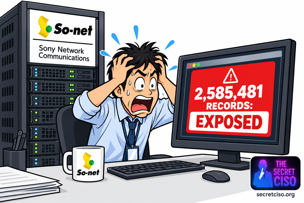 Sony Network Communications So-net customer records breach