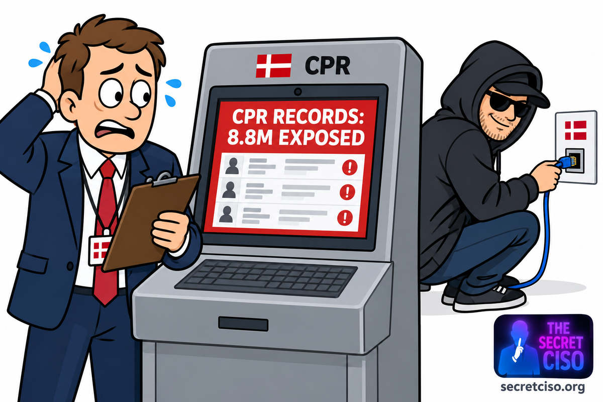 Denmark CPR registry breach affecting 8.8M people