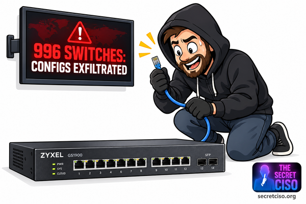 Zyxel GS1900 switch KEV exploitation