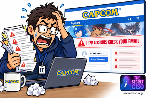 Capcom account data breach