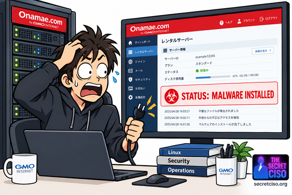 Onamae Desktop Cloud VPS malware incident