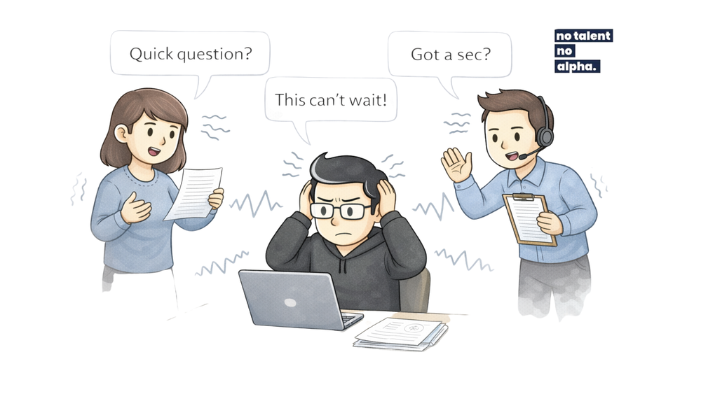 How do I stop my team from constantly interrupting my work?