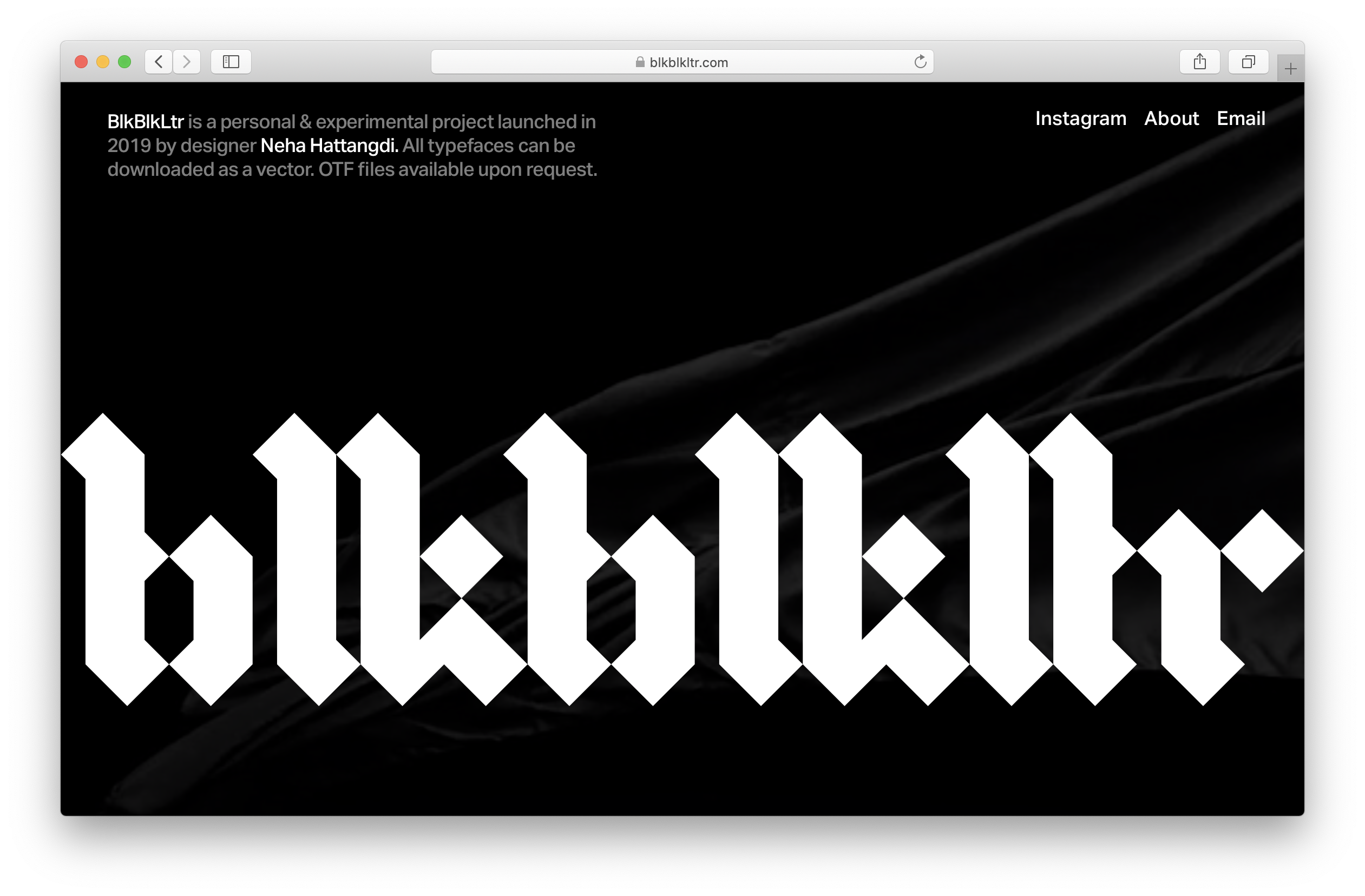 readymag blog_How to quickly create a landing page for your typeface