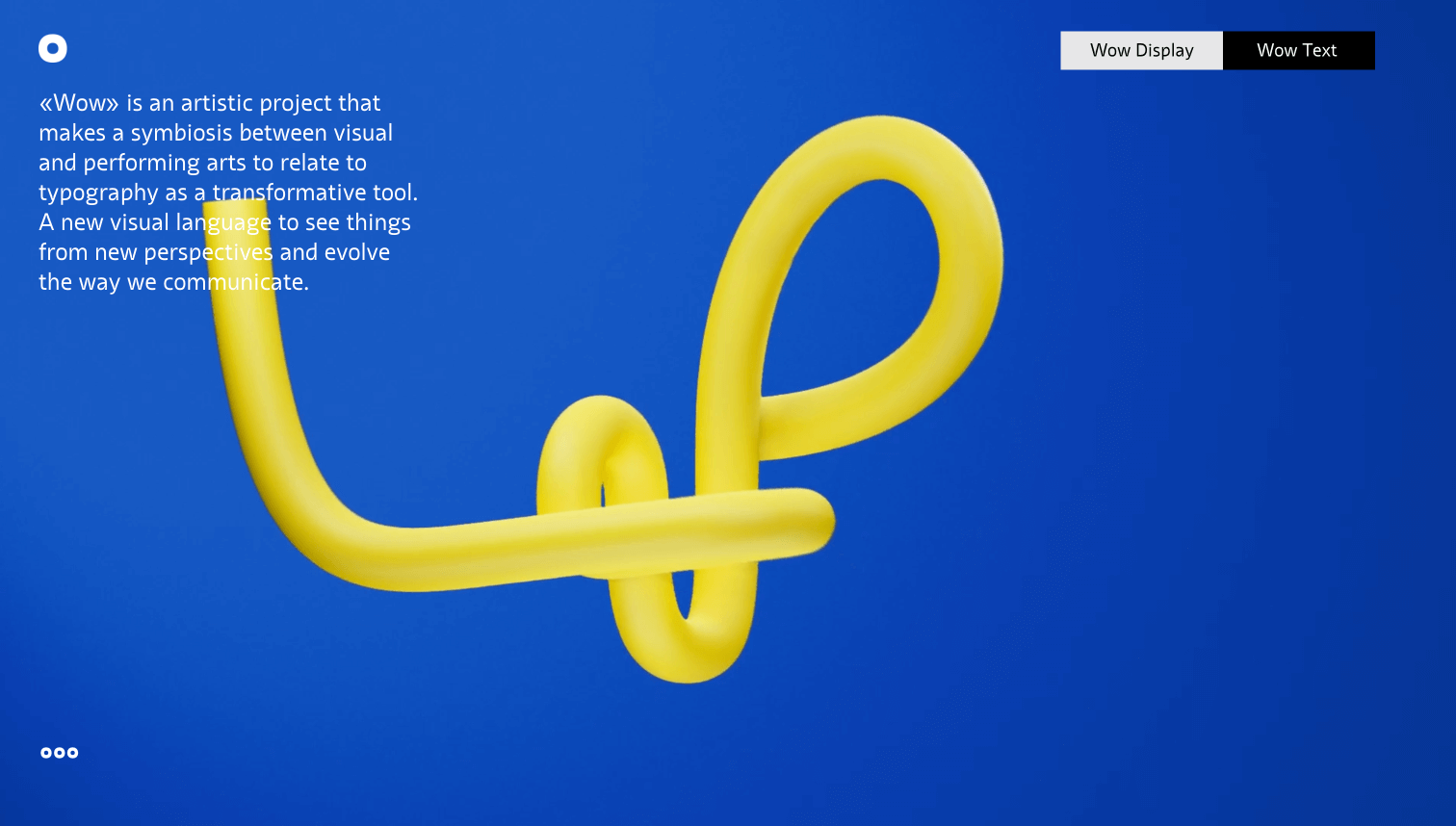 readymag blog Screenshot of Website for WOW typeface by Carol van Waart