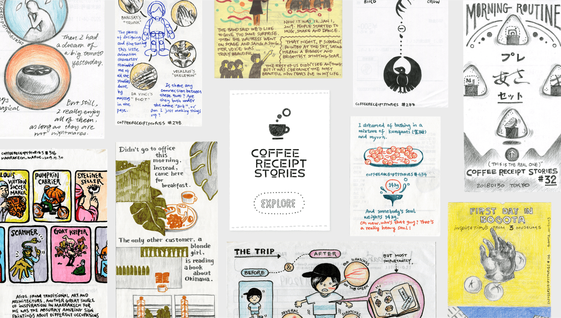 readymag blog_coffee receipt stories website