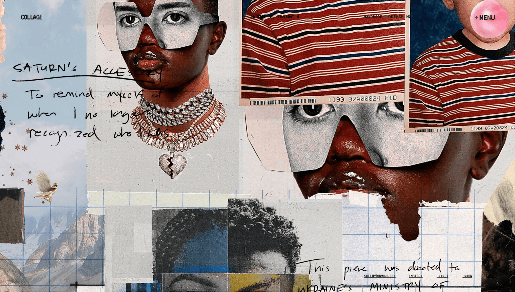 Readymag blog: Another example of Shelby Temples' collage