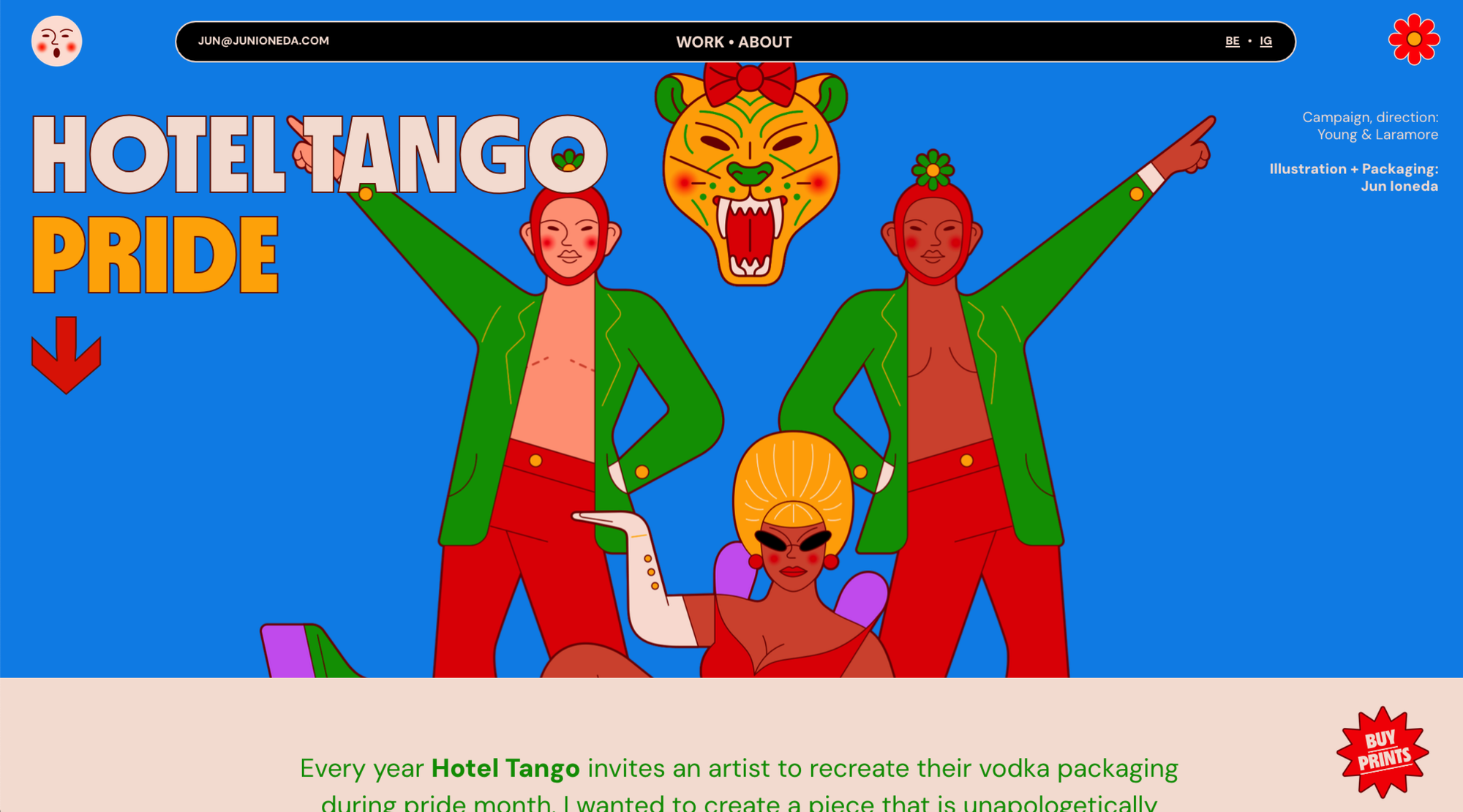 Jun Ioneda cases made with Readymag.