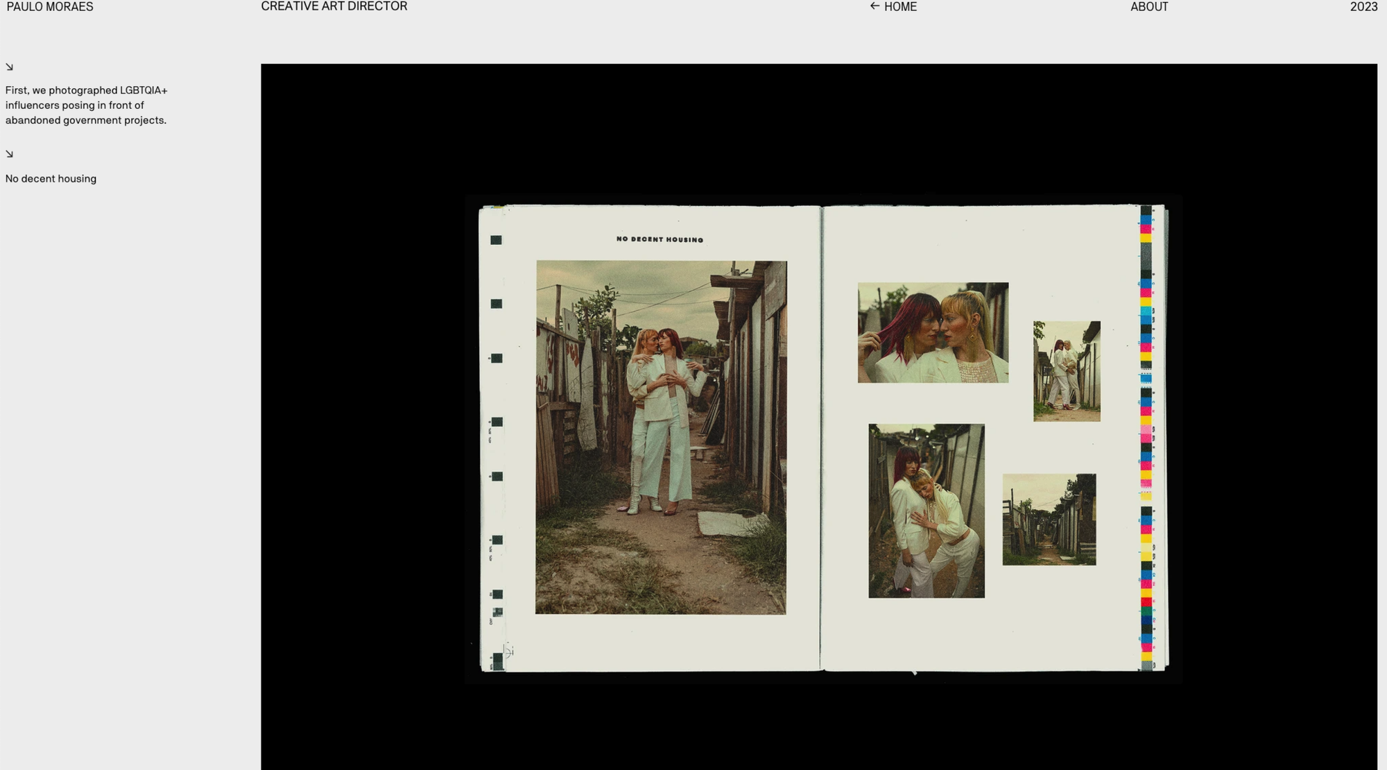 Paulo Moraes cases made with Readymag.