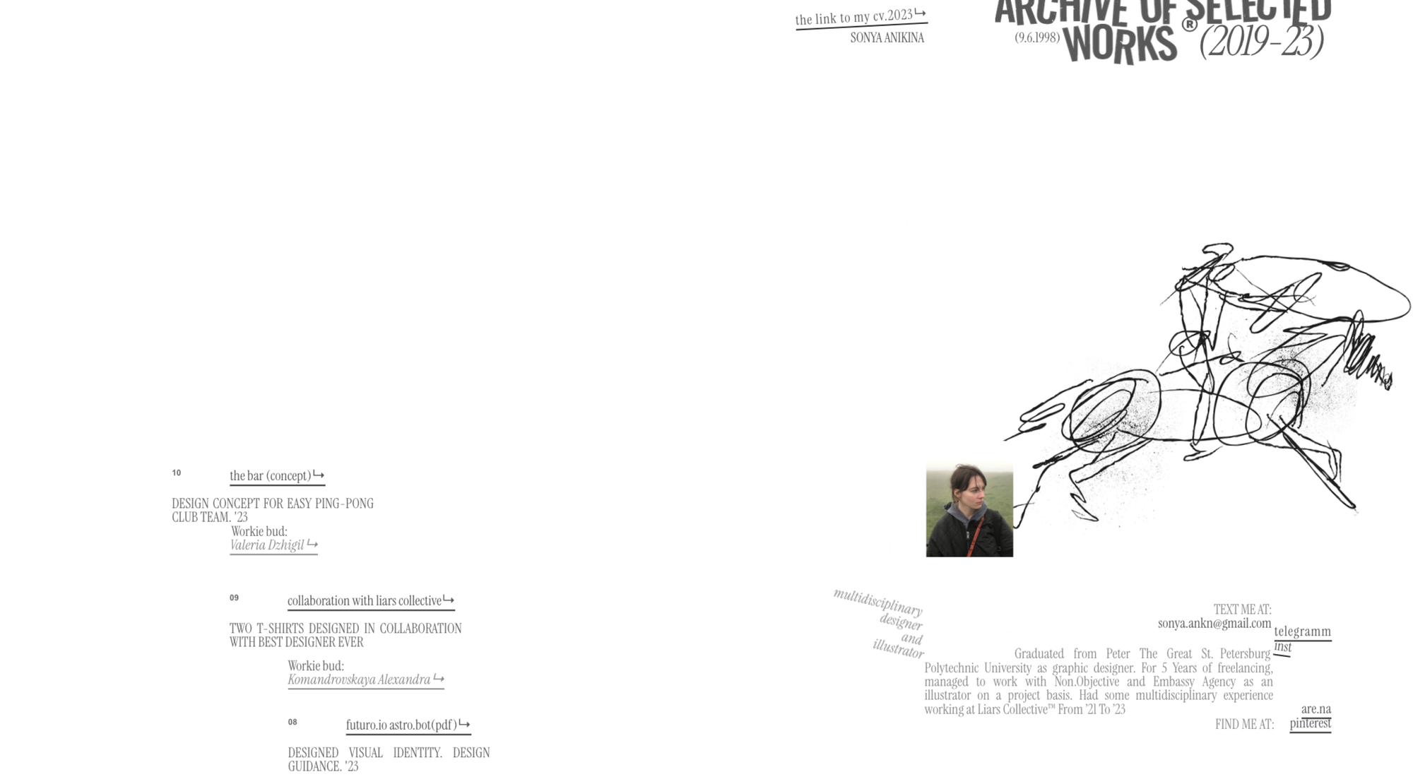 Readymag blog_Sonya Anikina's portfolio