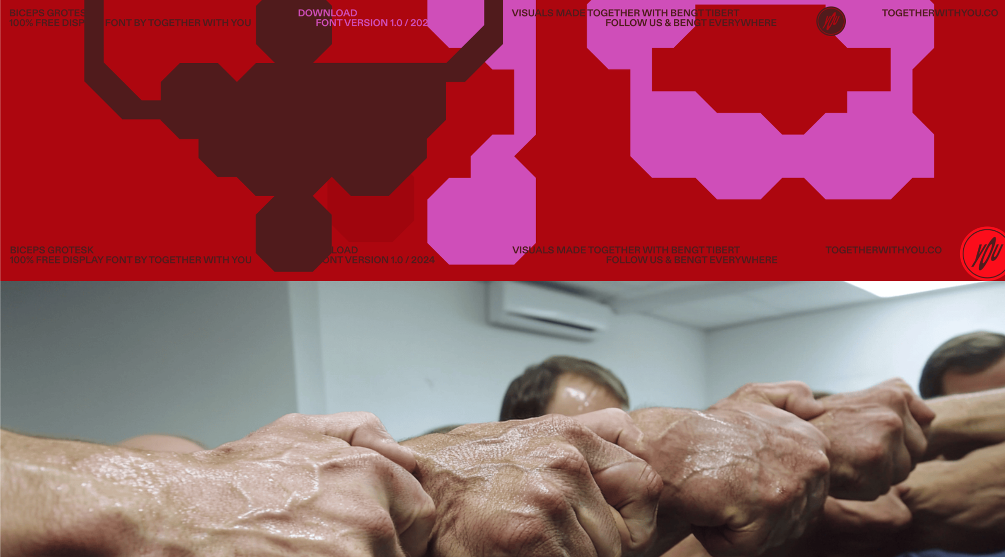 Readymag blog_Biceps Grotesk font by Together With You