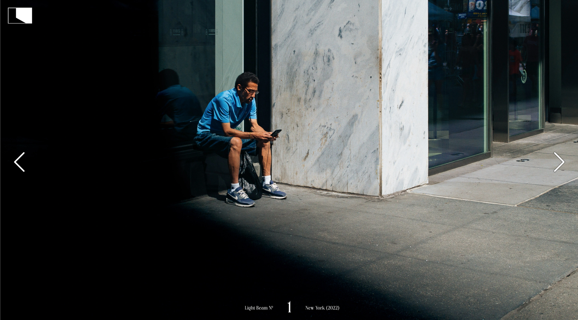 Readymag blog_A photo essay on light and shadow with barely any navigation and text