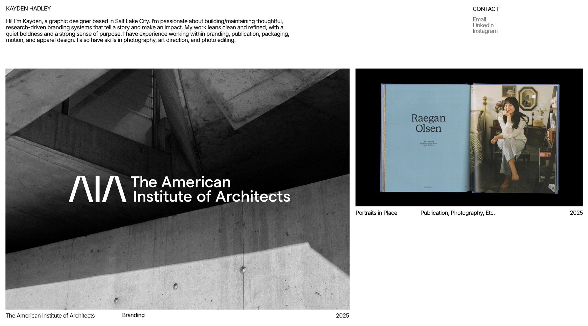 Readymag blog_Portfolio of Kayden Hadley