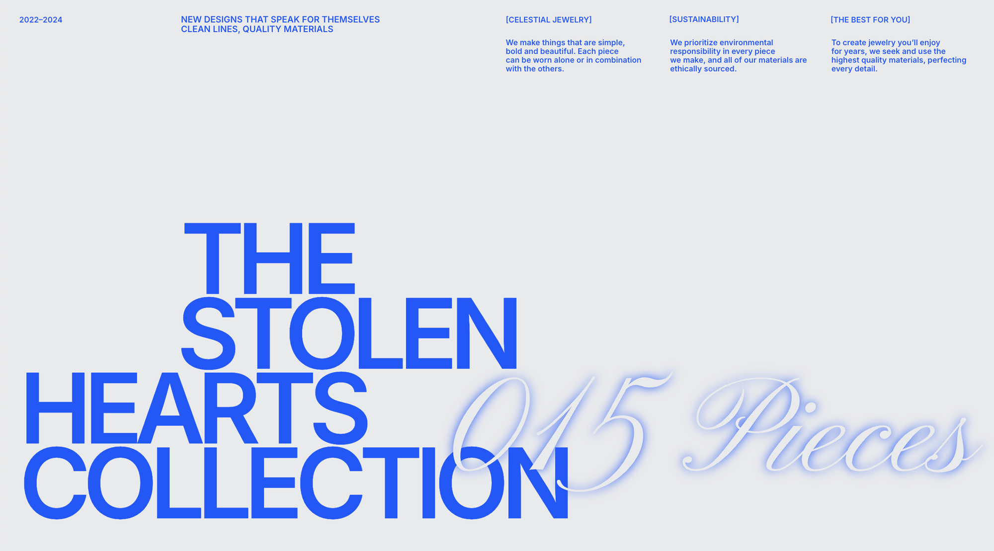 Readymag blog_“Stolen hearts” template