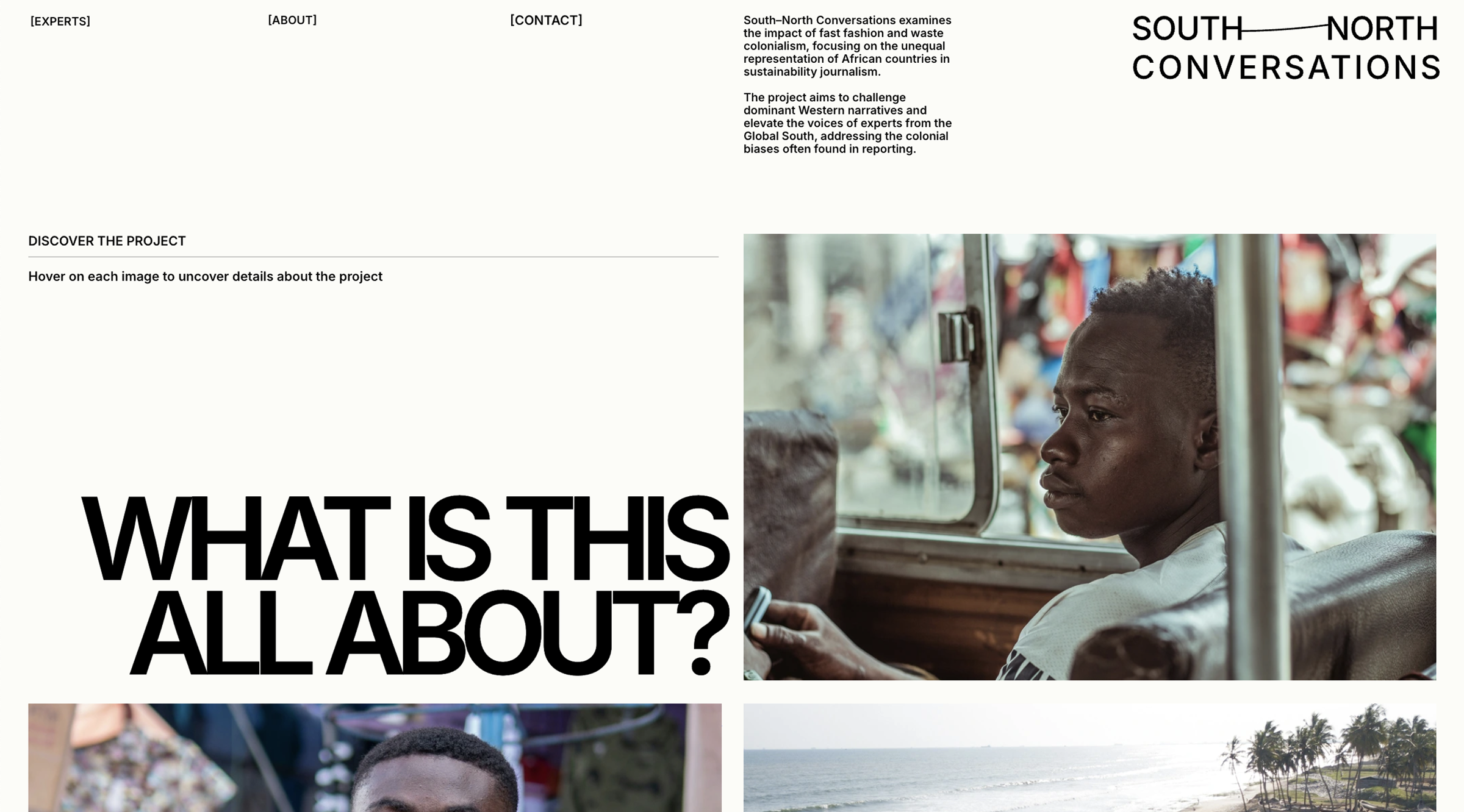 Readymag blog_Website of the The South–North Conversations