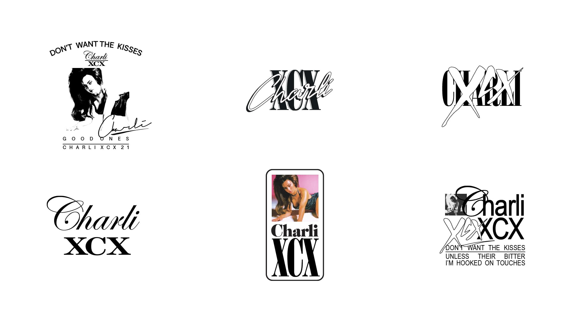 Readymag blog_Elements of design for Charli XCX merch by Studio NARI