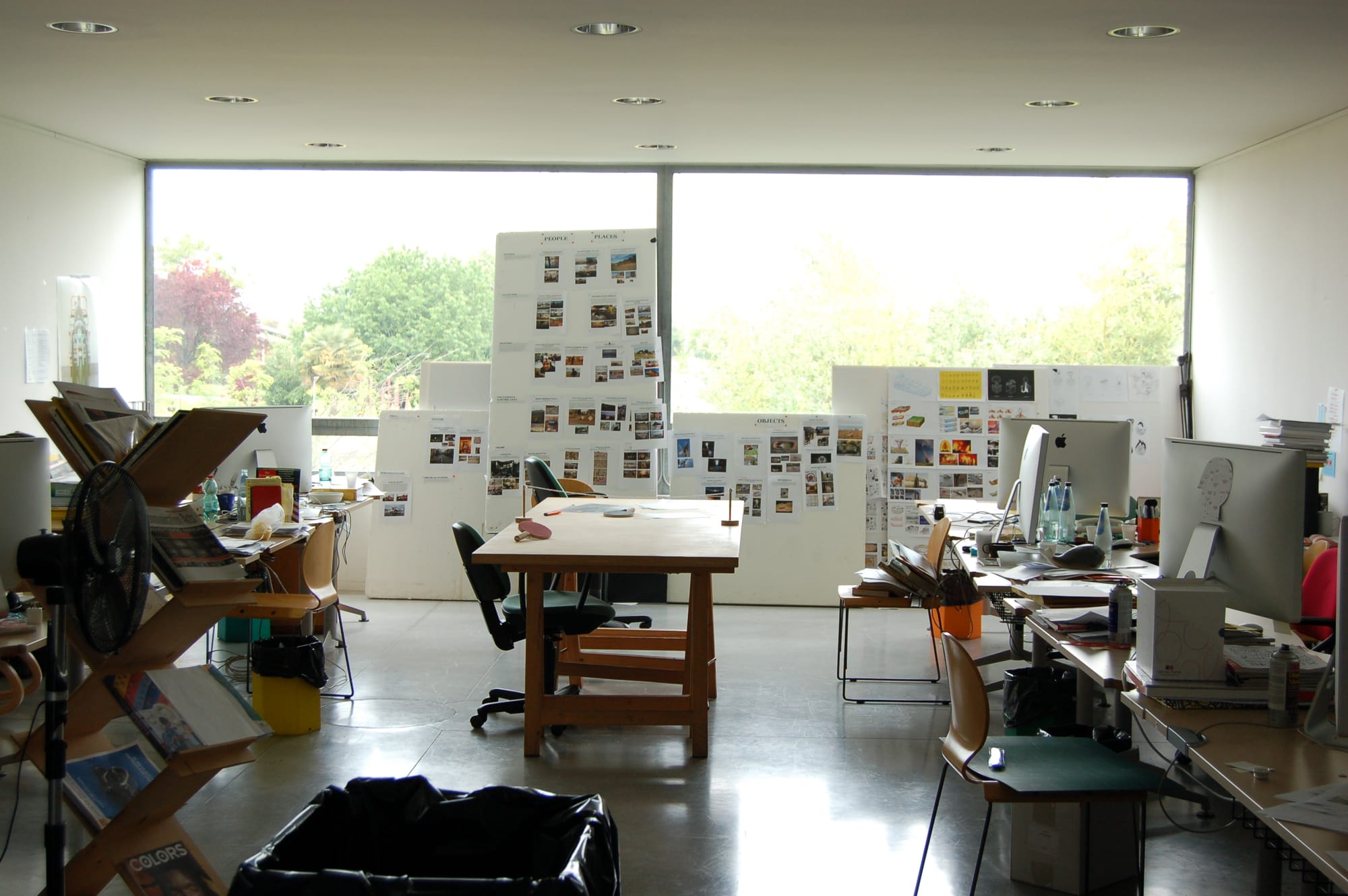 Readymag blog: A workspace at Fabrica, photographed by Tim Wan