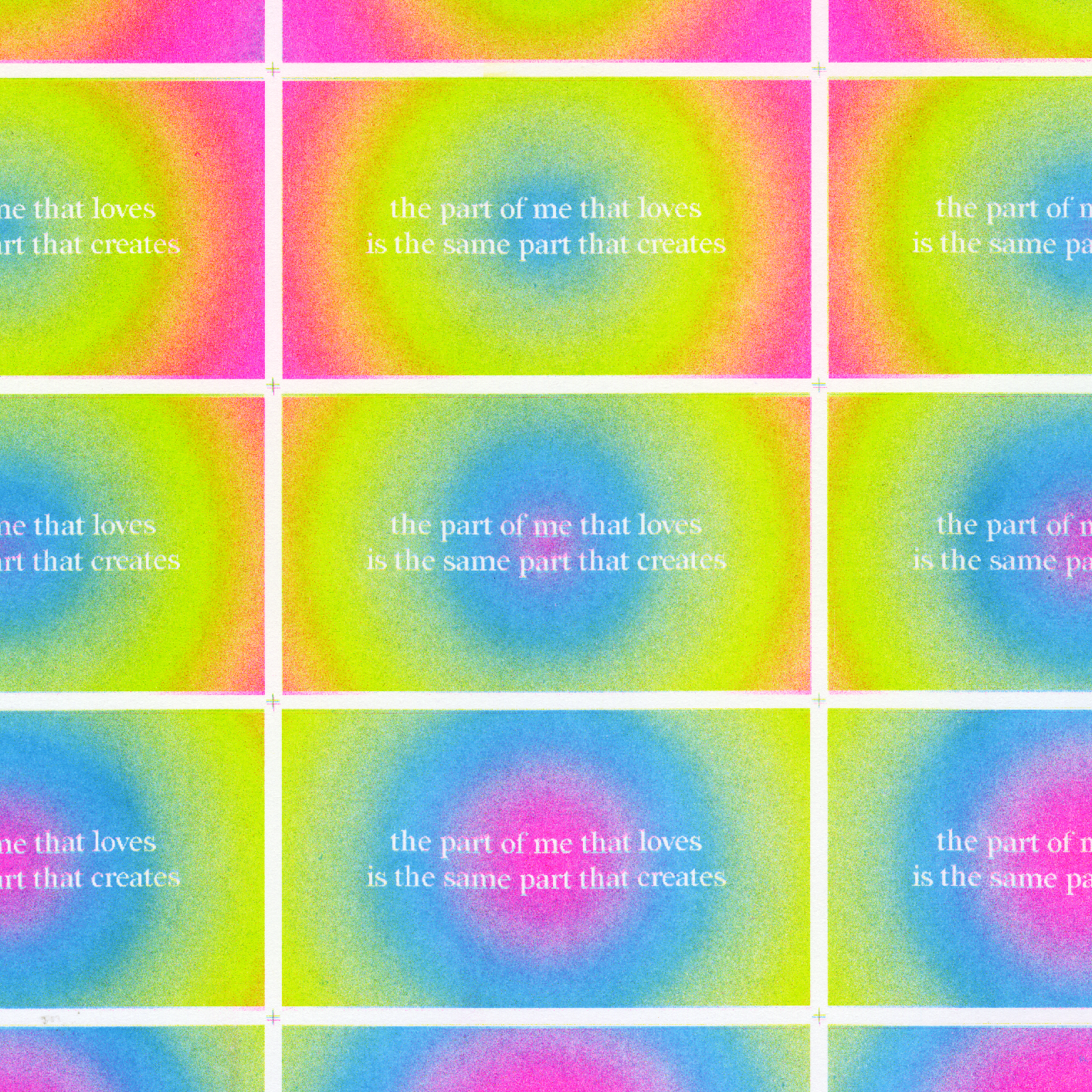 Readymag blog: A series of Risograph prints from I Feel So Much Shame