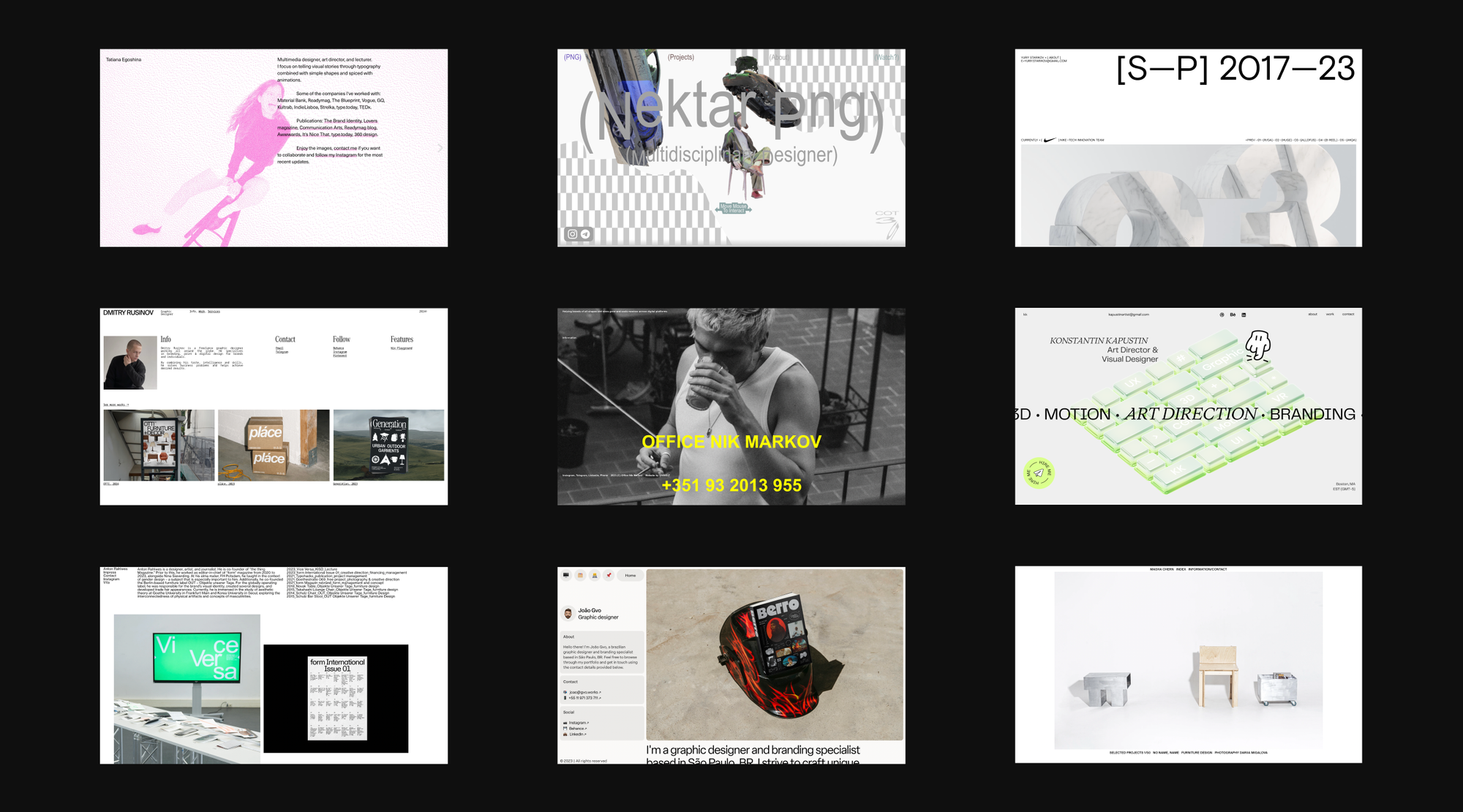 How to make a web design portfolio: tips, tools, and case studies_Readymag blog