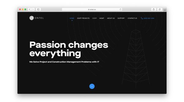 Telecom website makes good use of Readymag animations