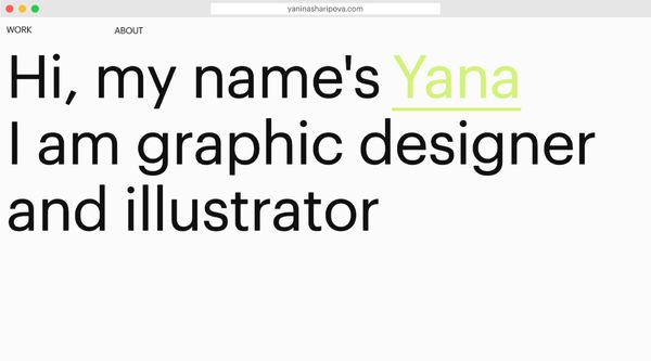 Visual blocks & accent on navigation: how to build a portfolio for a multi-hyphenate
