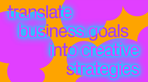 Readymag blog Translate business goals into creative strategies