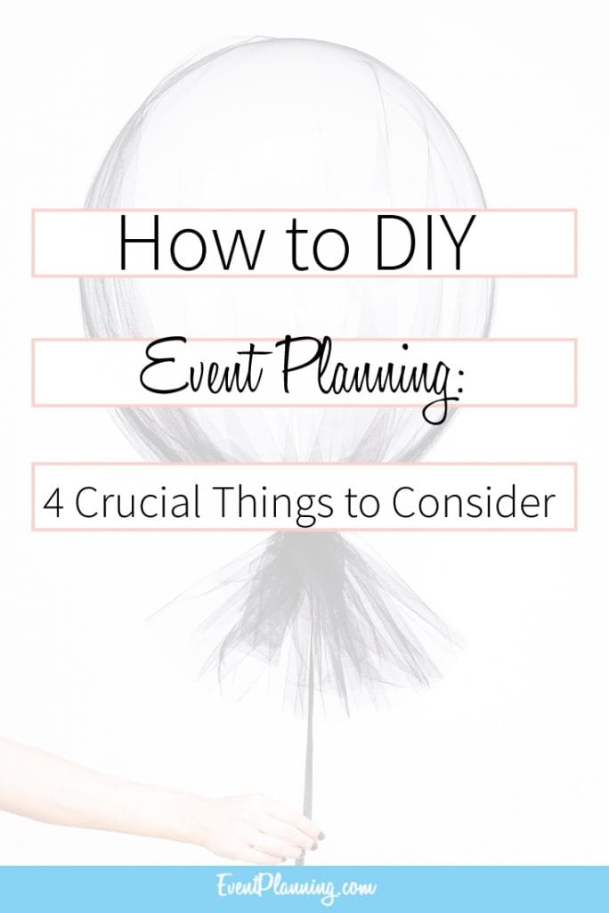 How to DIY Event Planning / Event Planning Business / Event Planning 101 / Event Planning Courses