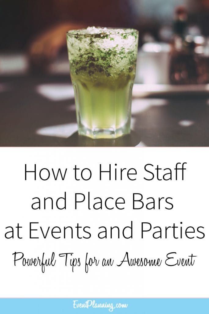 Bartender Staffing & Placement