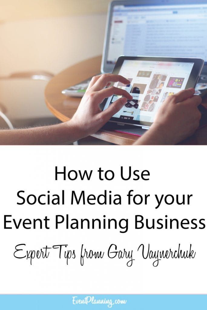 Using Social Media in Your Events Business