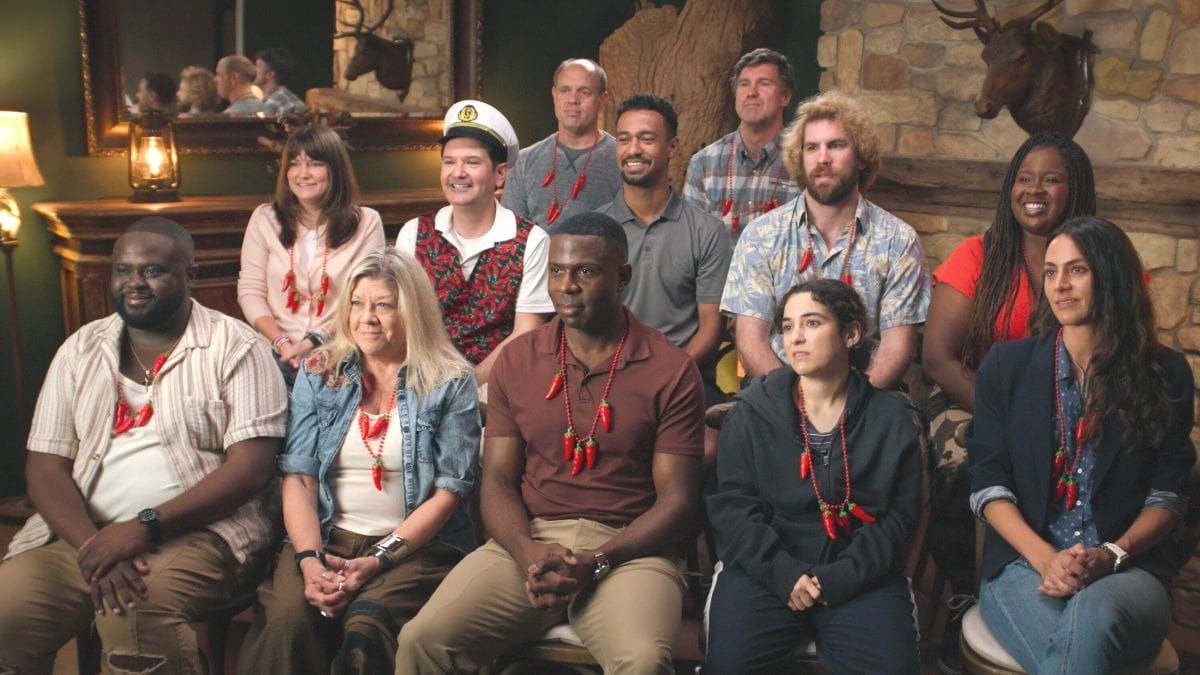 The cast of the Prime Video series Jury Duty Presents: Company Retreat. (Photo Credit: Courtesy of Prime Video.)