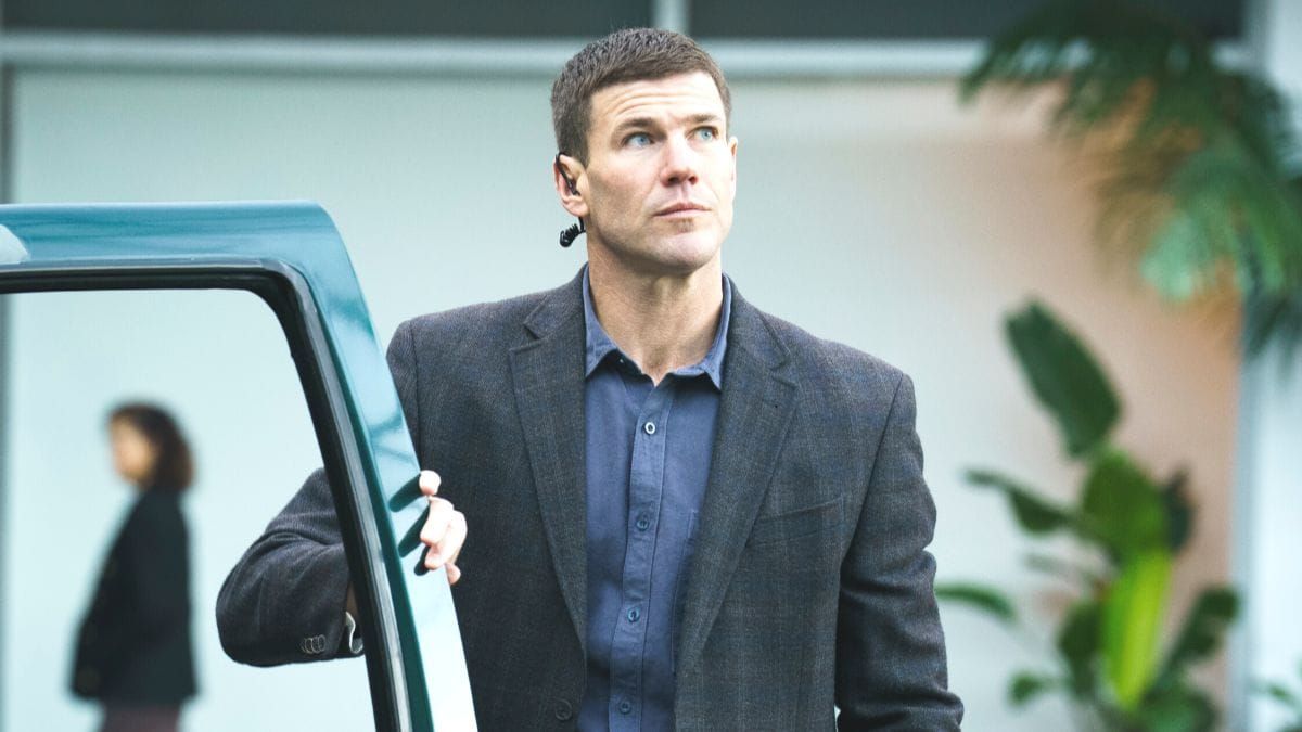 Austin Stowell as Leroy Jethro Gibbs in NCIS: Origins season 2 episode 16. (Photo Credit: Courtesy of CBS.)