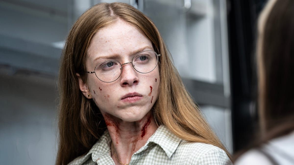 Julia Doyle as Sophia in From season 4 episode 1. (Photo Credit: Courtesy of MGM+.)