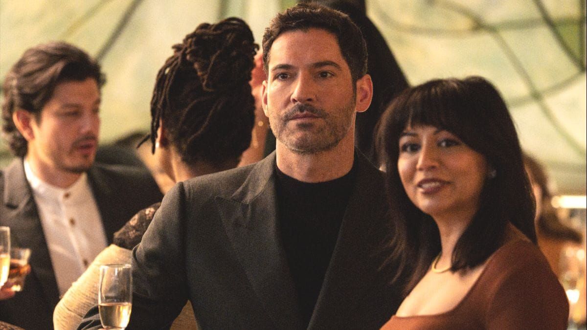 Tom Ellis as Colin Glass and Karen David as Zara in CIA season 1 episode 9. (Photo Credit: Courtesy of CBS.)